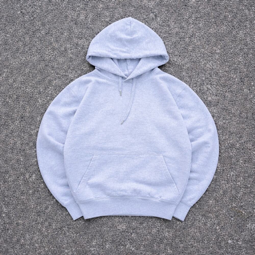 Undercover Grey Blank Hoodie Size L Japanese designer blank cropped heavyweight